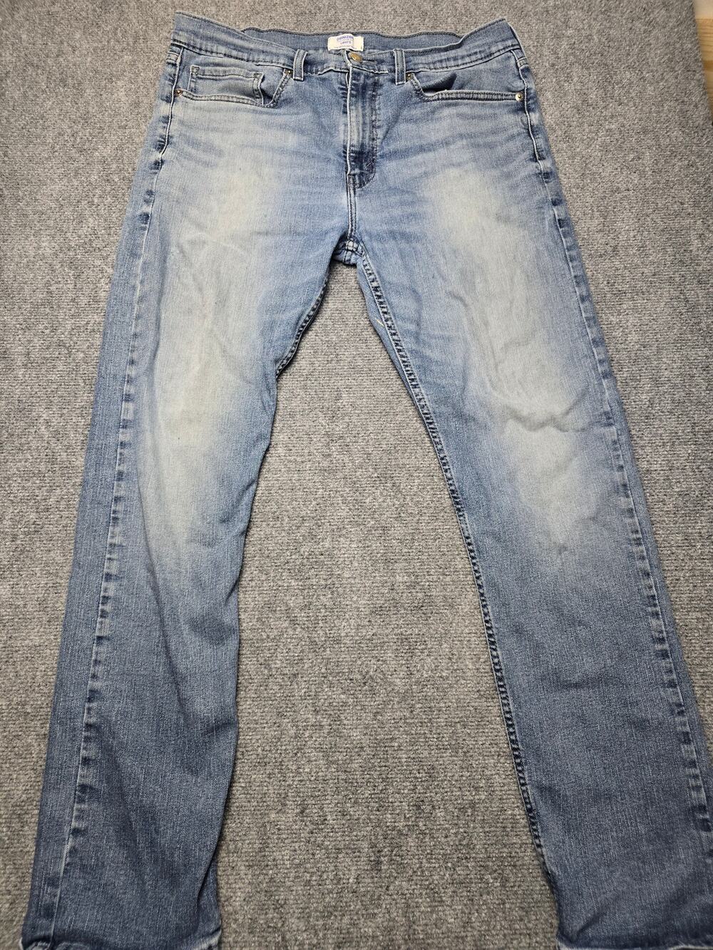 DENIZEN by Levi's 208 Regular Taper Jeans Men's W34 L32 Blue Faded
